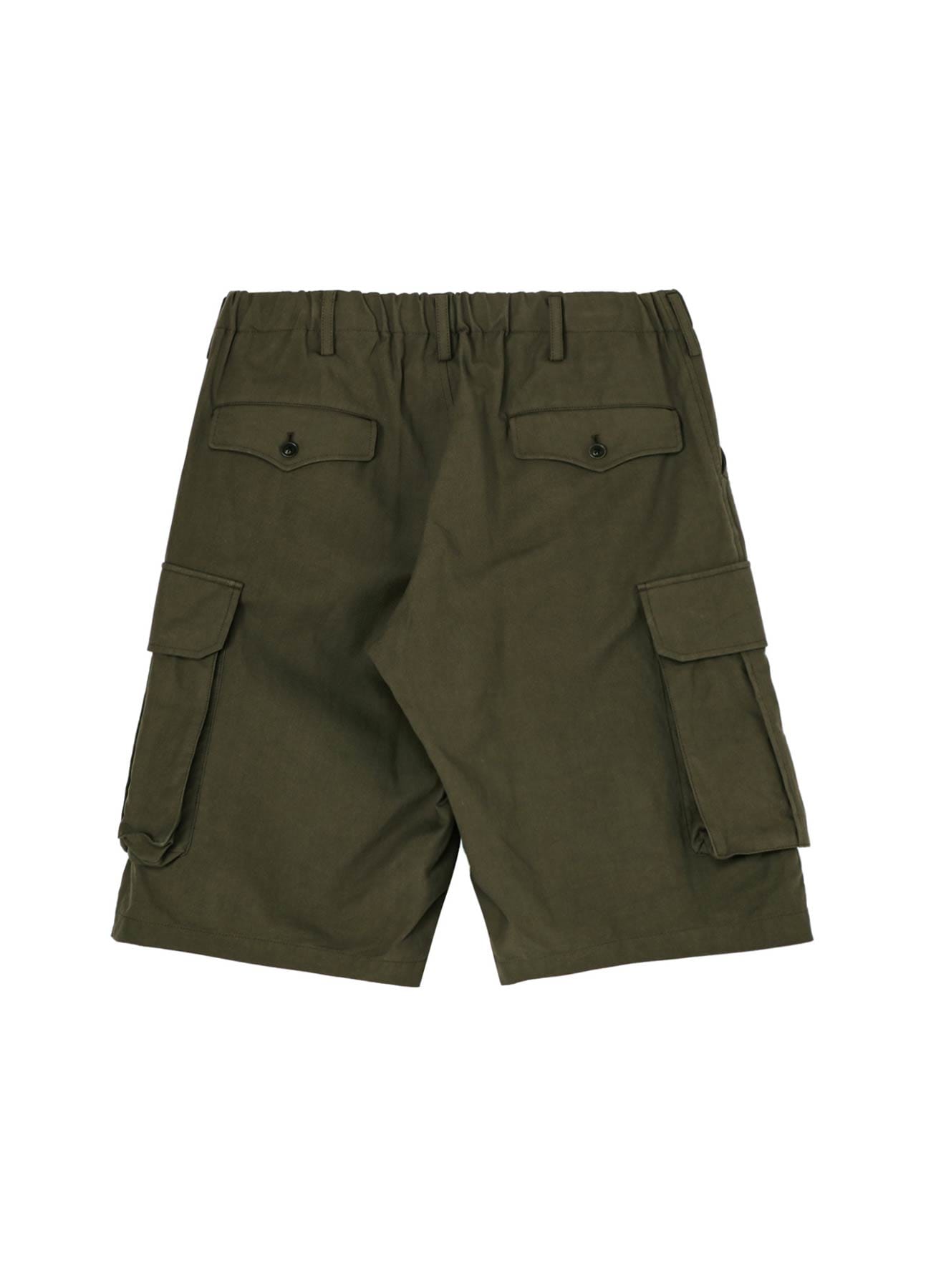 Short Cargo Pants (Khaki)(FREE SIZE Khaki): YOHJI YAMAMOTO｜WILDSIDE YOHJI  YAMAMOTO（ワイルドサイド）【公式通販】