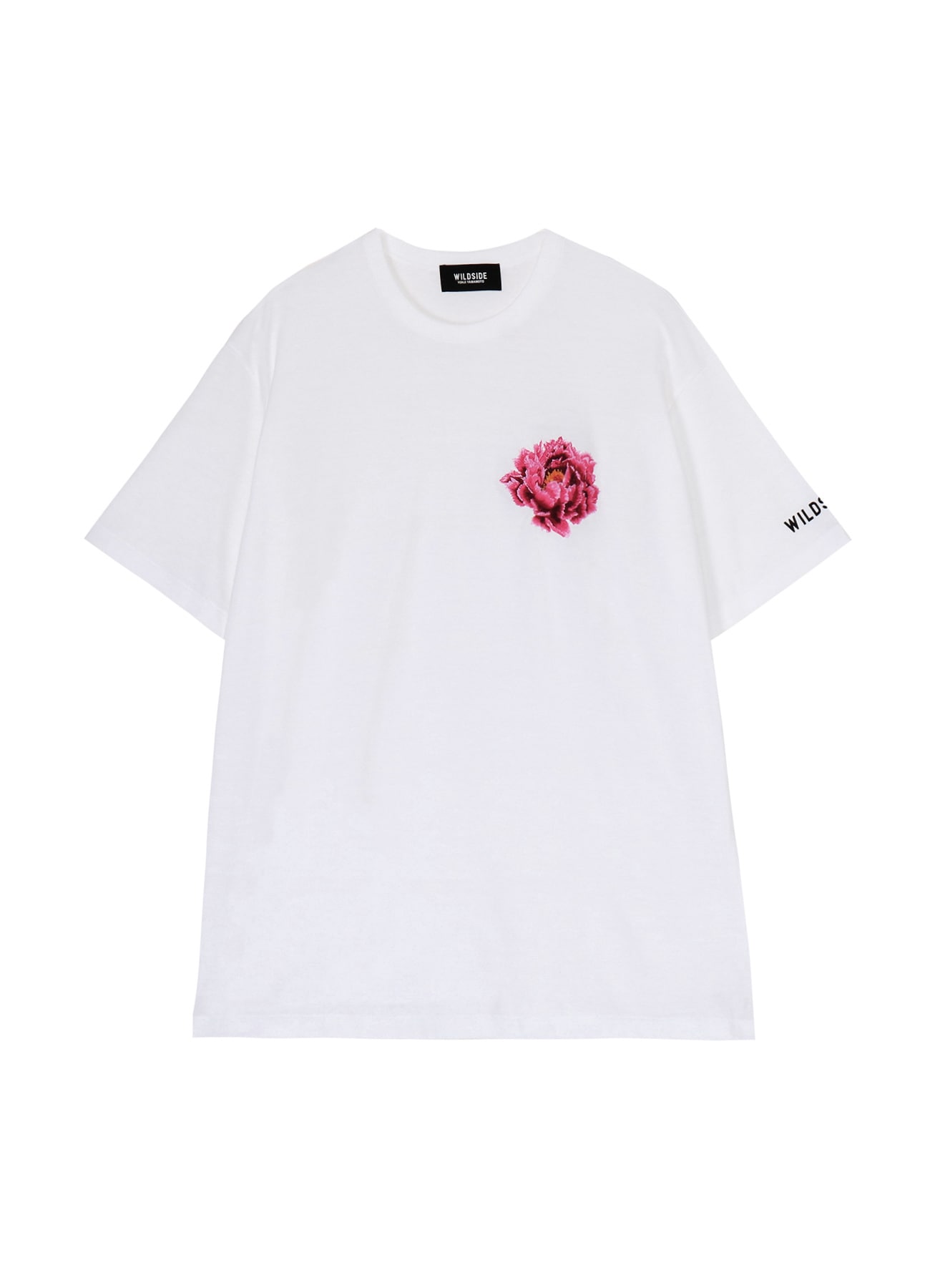 Embroidery Peony T-shirt_1
