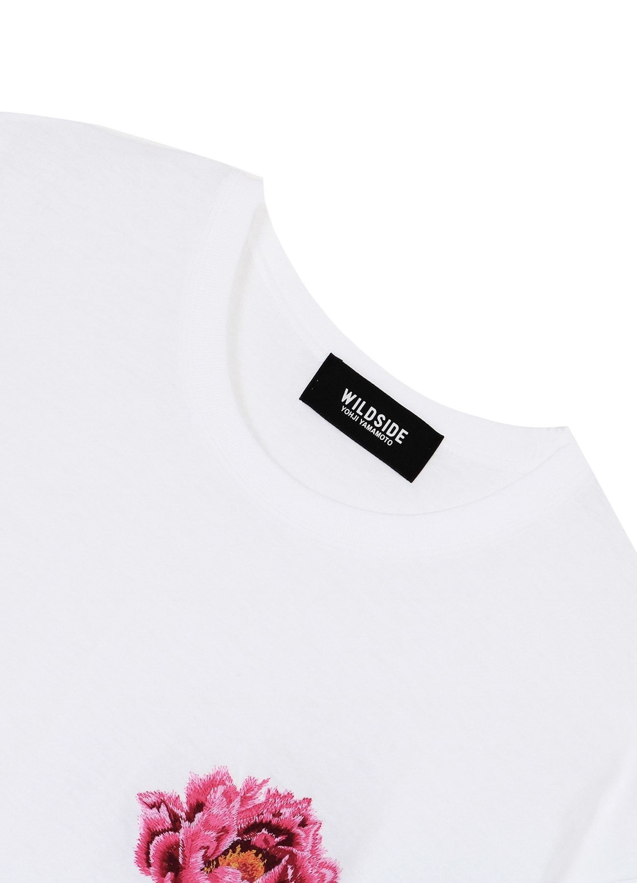 Embroidery Peony T-shirt_3
