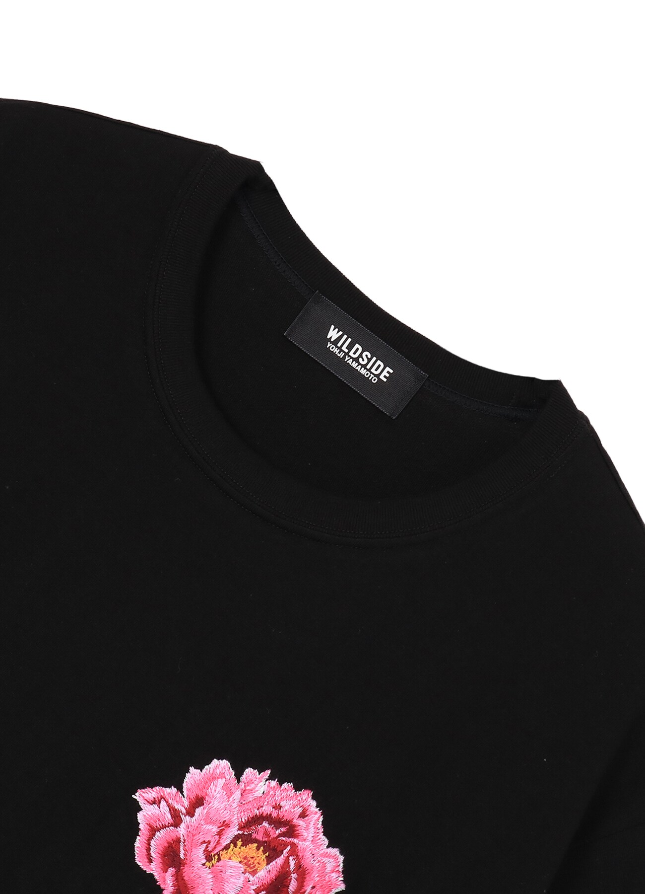 Embroidery Peony T-shirt_3