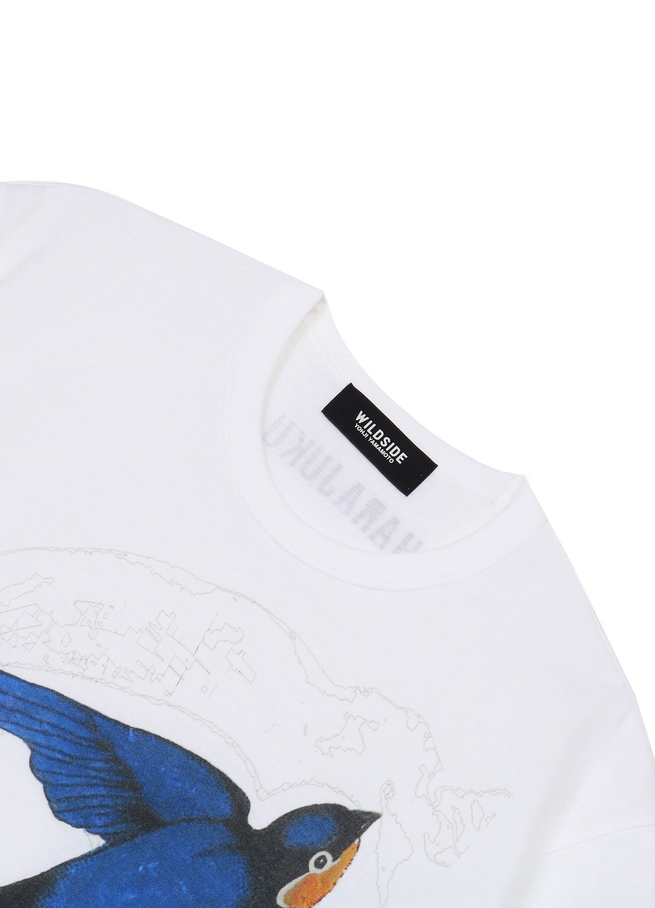 Swallow White T-Shirt_3