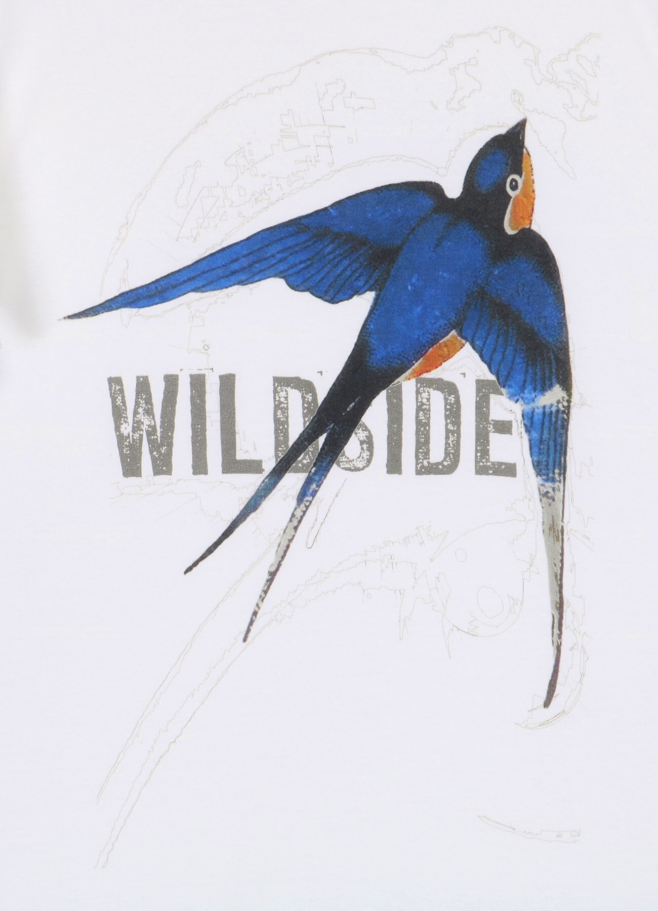 Swallow White T-Shirt_6