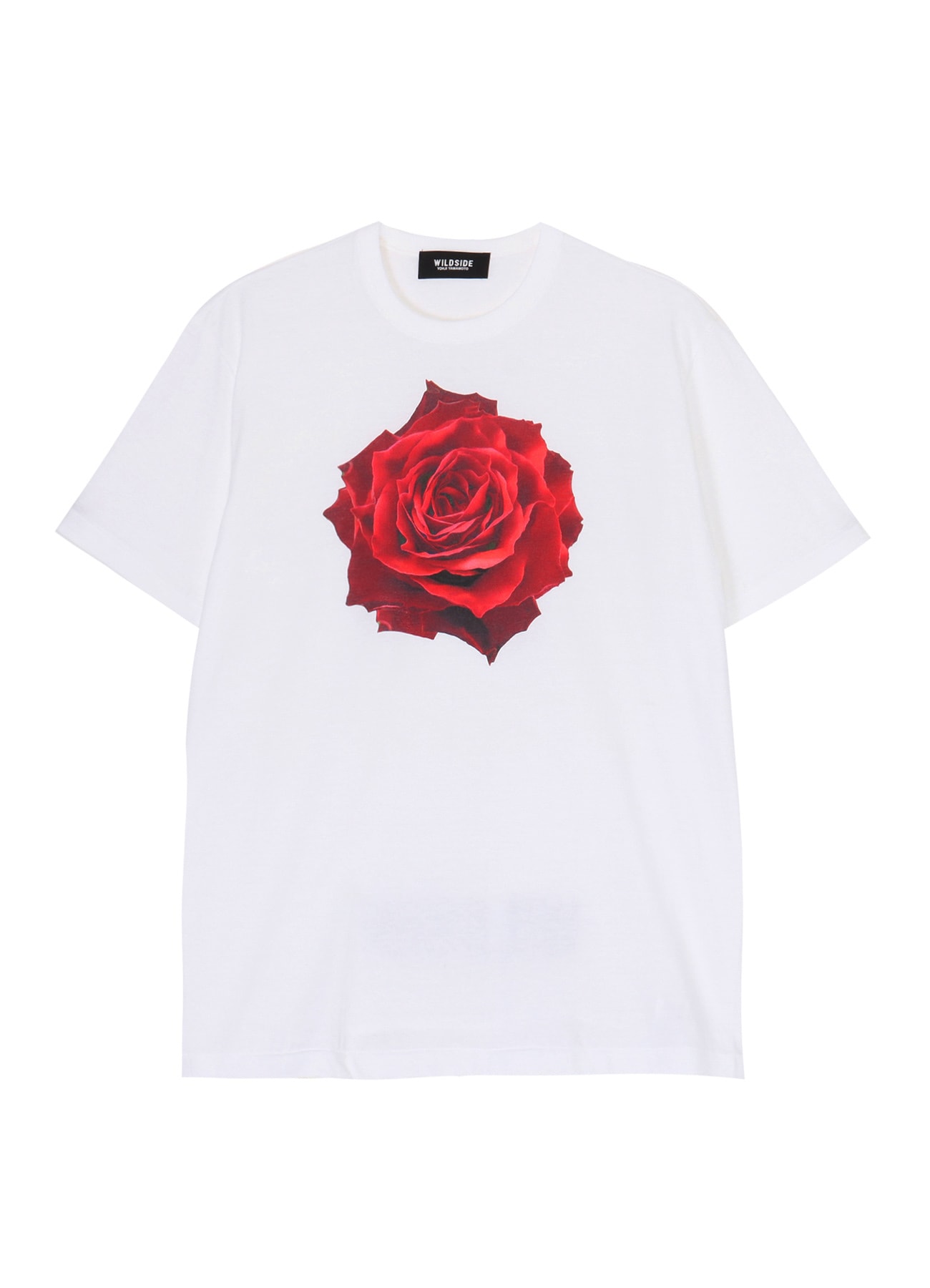 RED ROSE White T-Shirt
