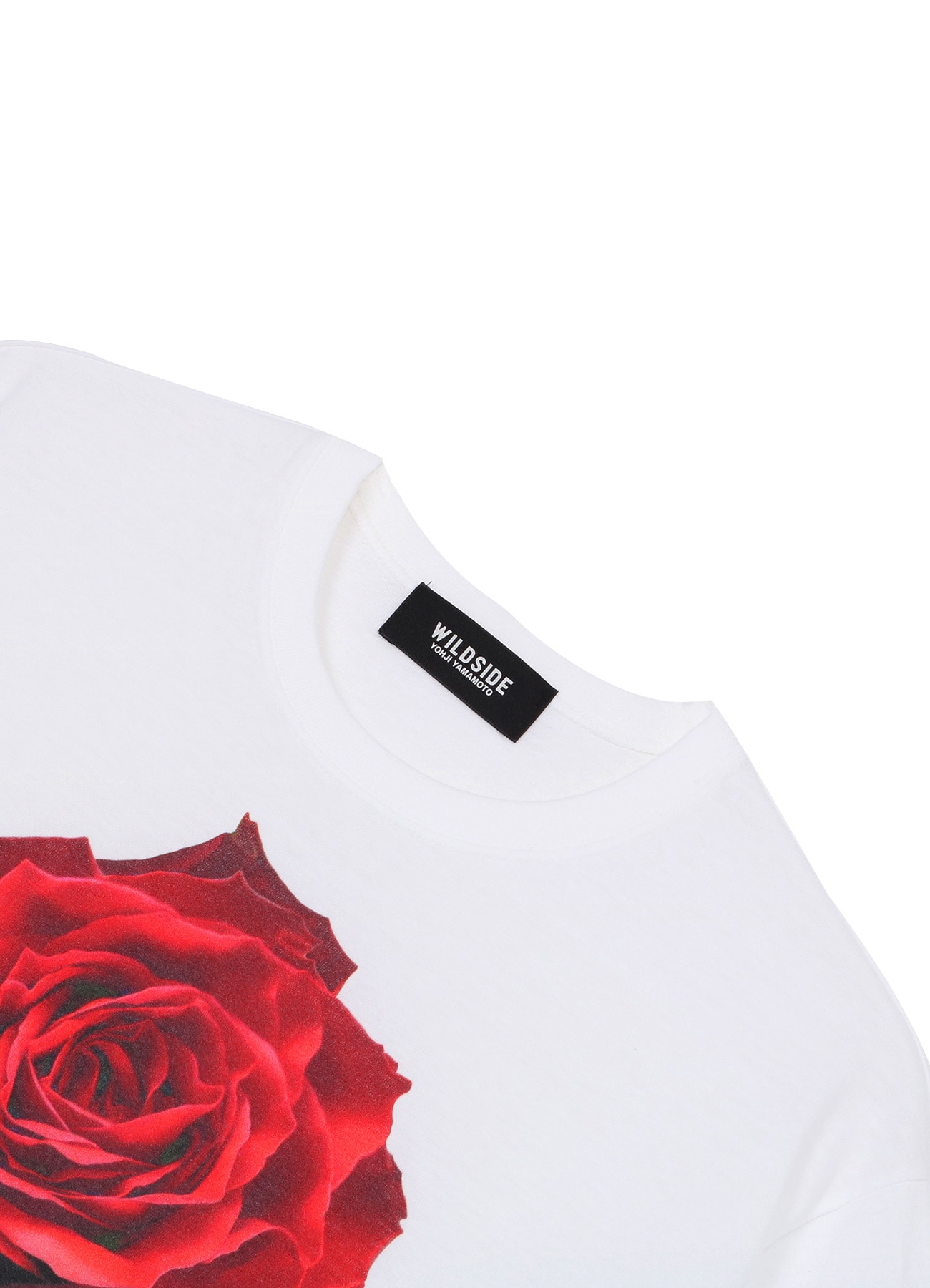RED ROSE White T-Shirt_3