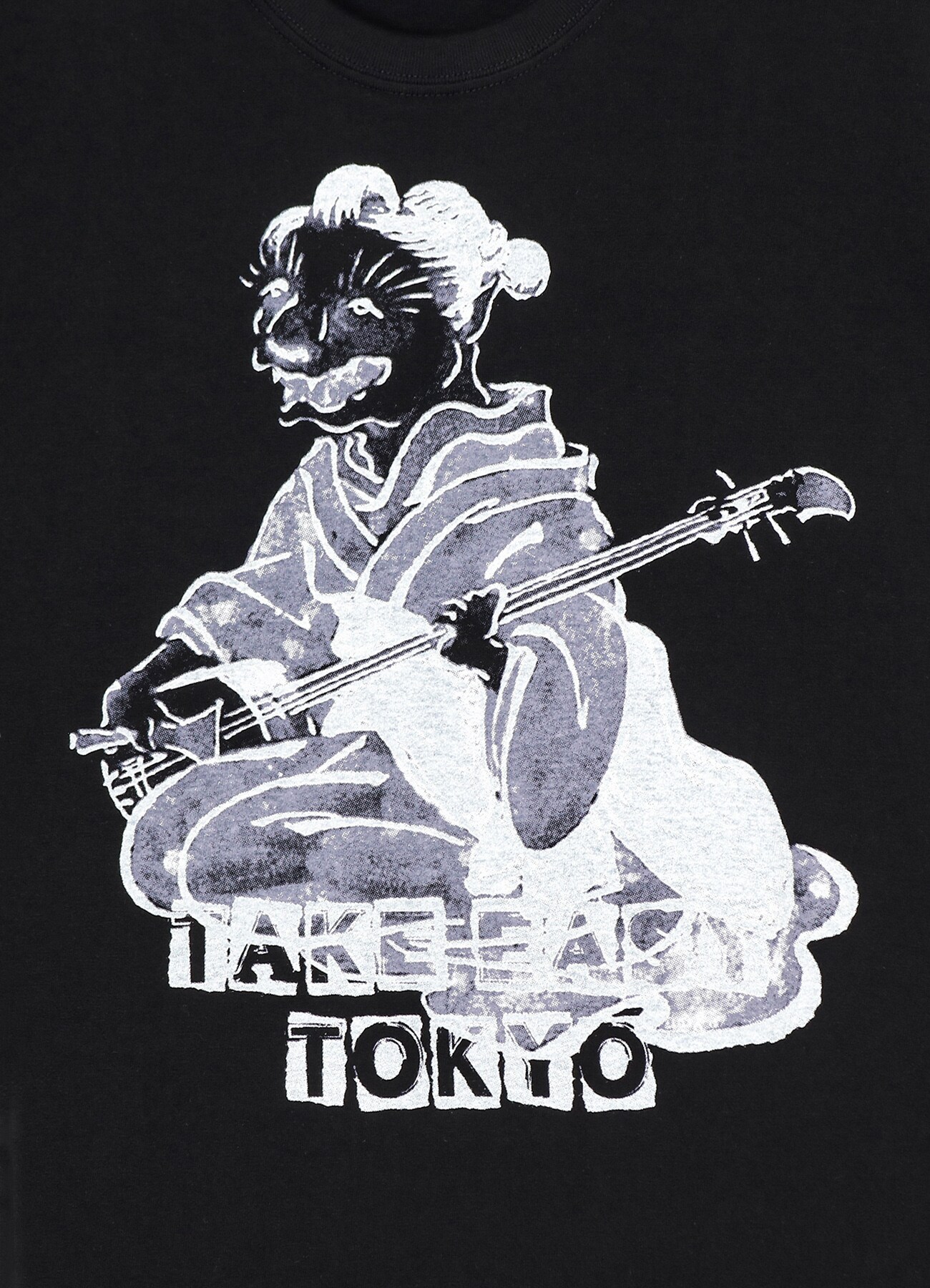 Neko Shamisen T-shirt(TAKE EASY)_6