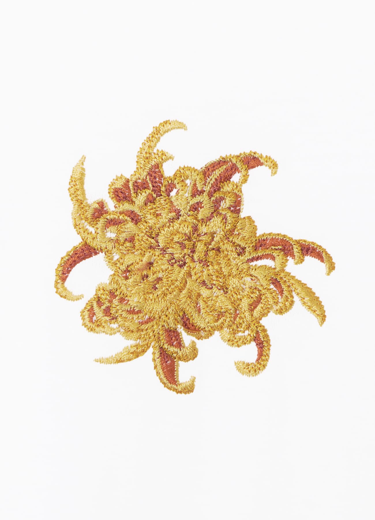 【6/24 12:00 発売】Chrysanthemum Embroidery T-shirt_6