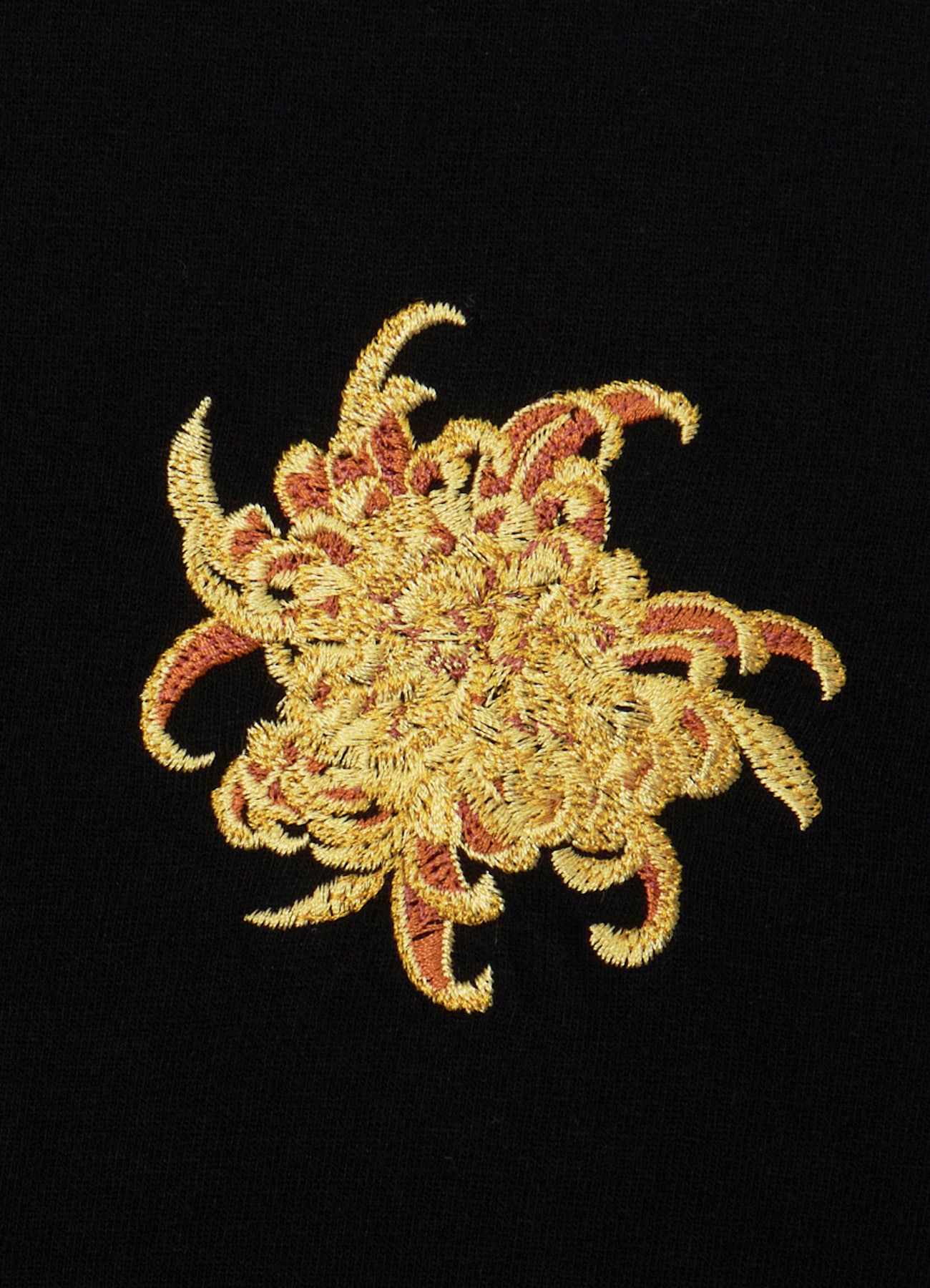 【6/24 12:00 発売】Chrysanthemum Embroidery T-shirt_6