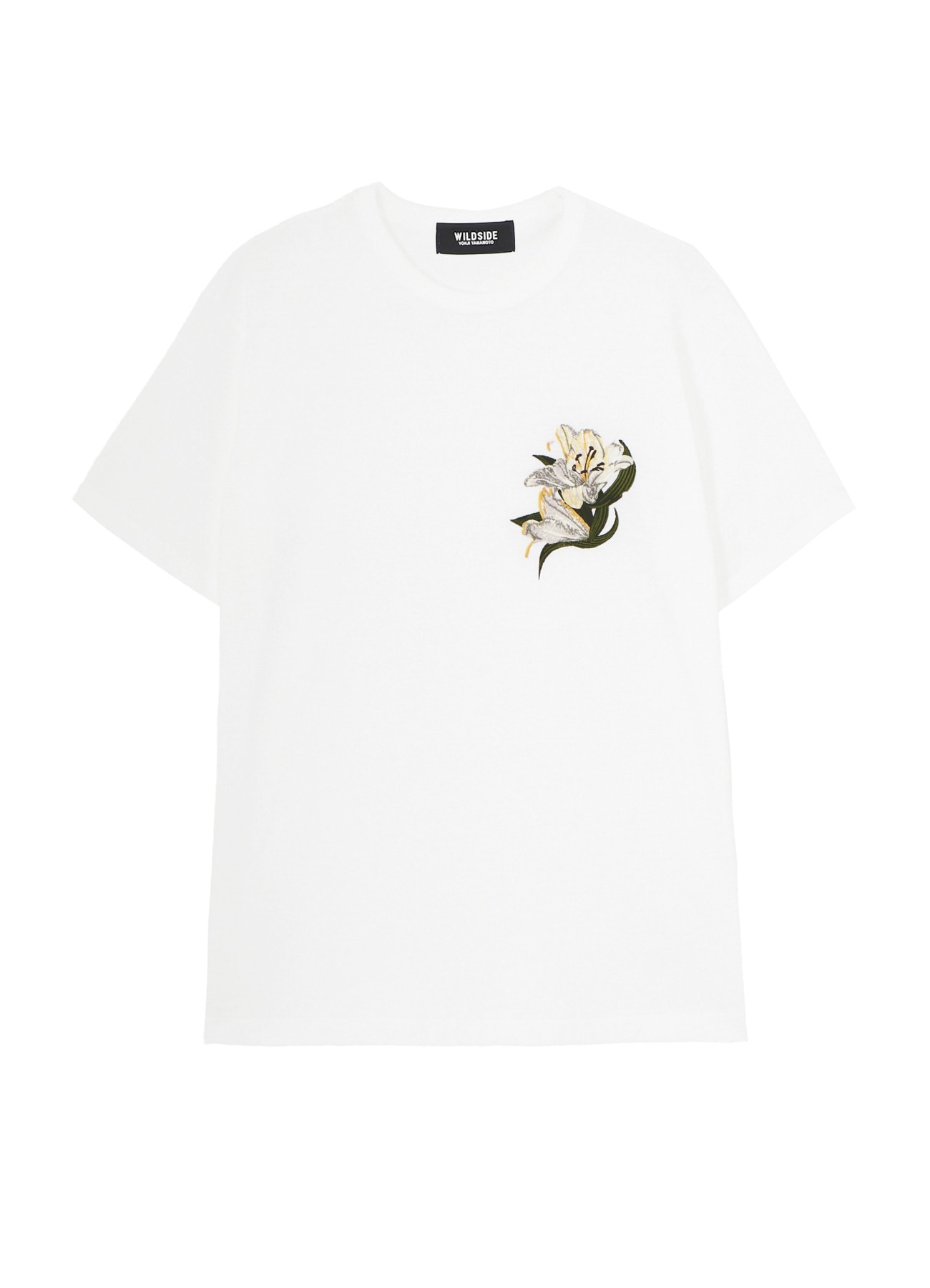 【6/24 12:00 発売】Lily Embroidery T-shirt_1
