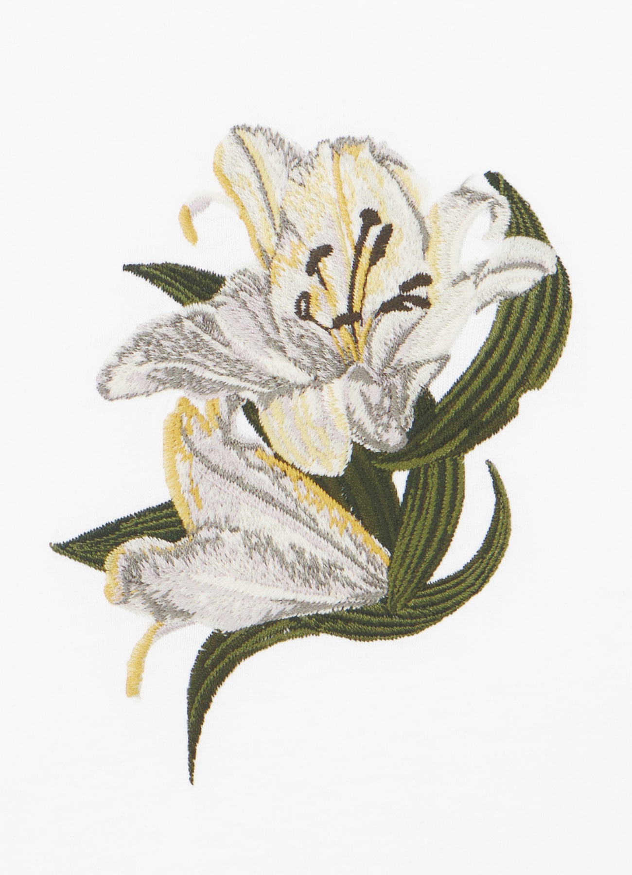【6/24 12:00 発売】Lily Embroidery T-shirt_6