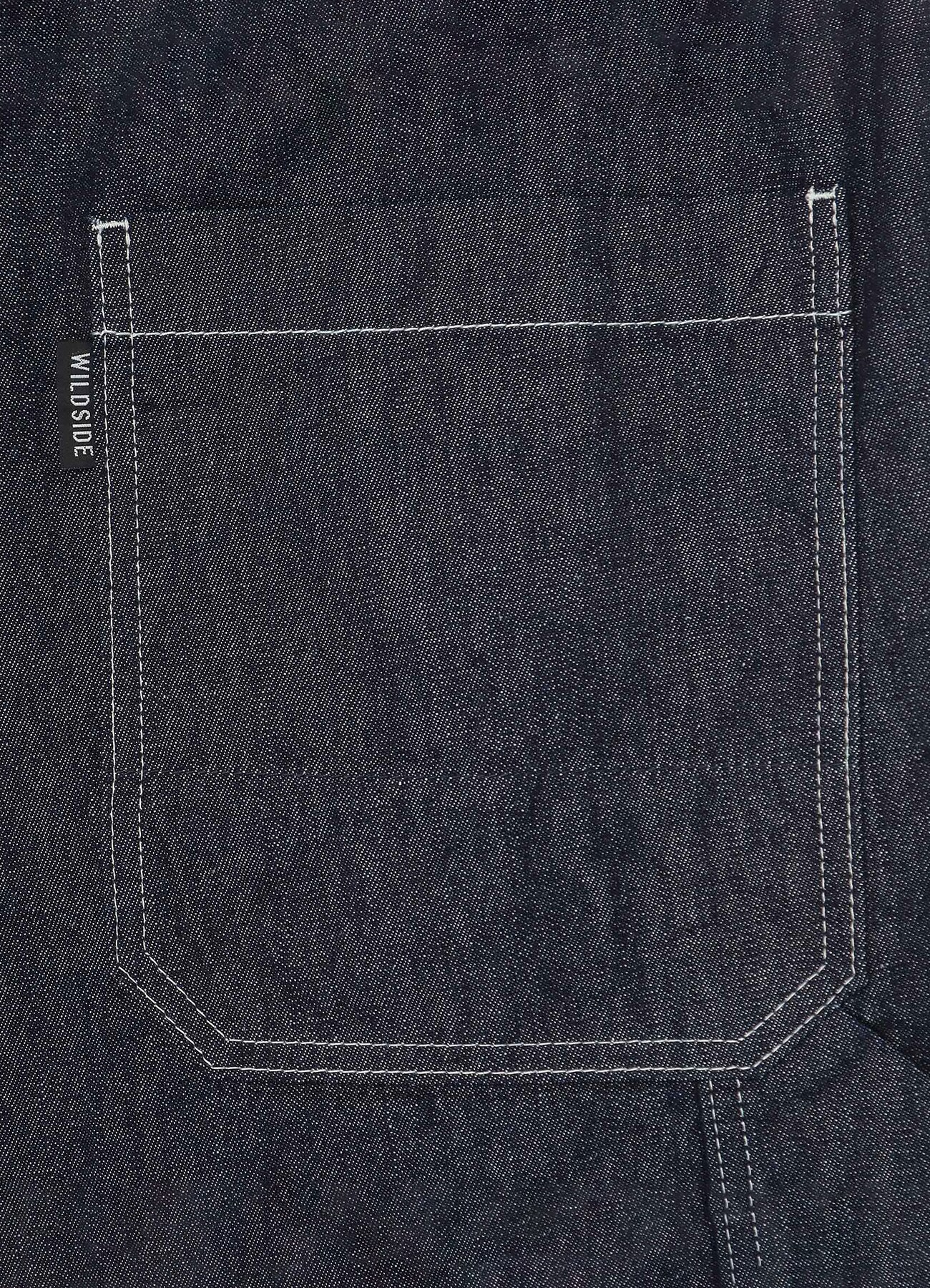 10oz Denim White Stitch Draw String Pants