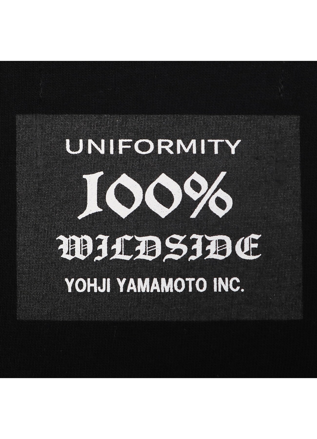 Portrait Black T-shirt (Papillon)_7