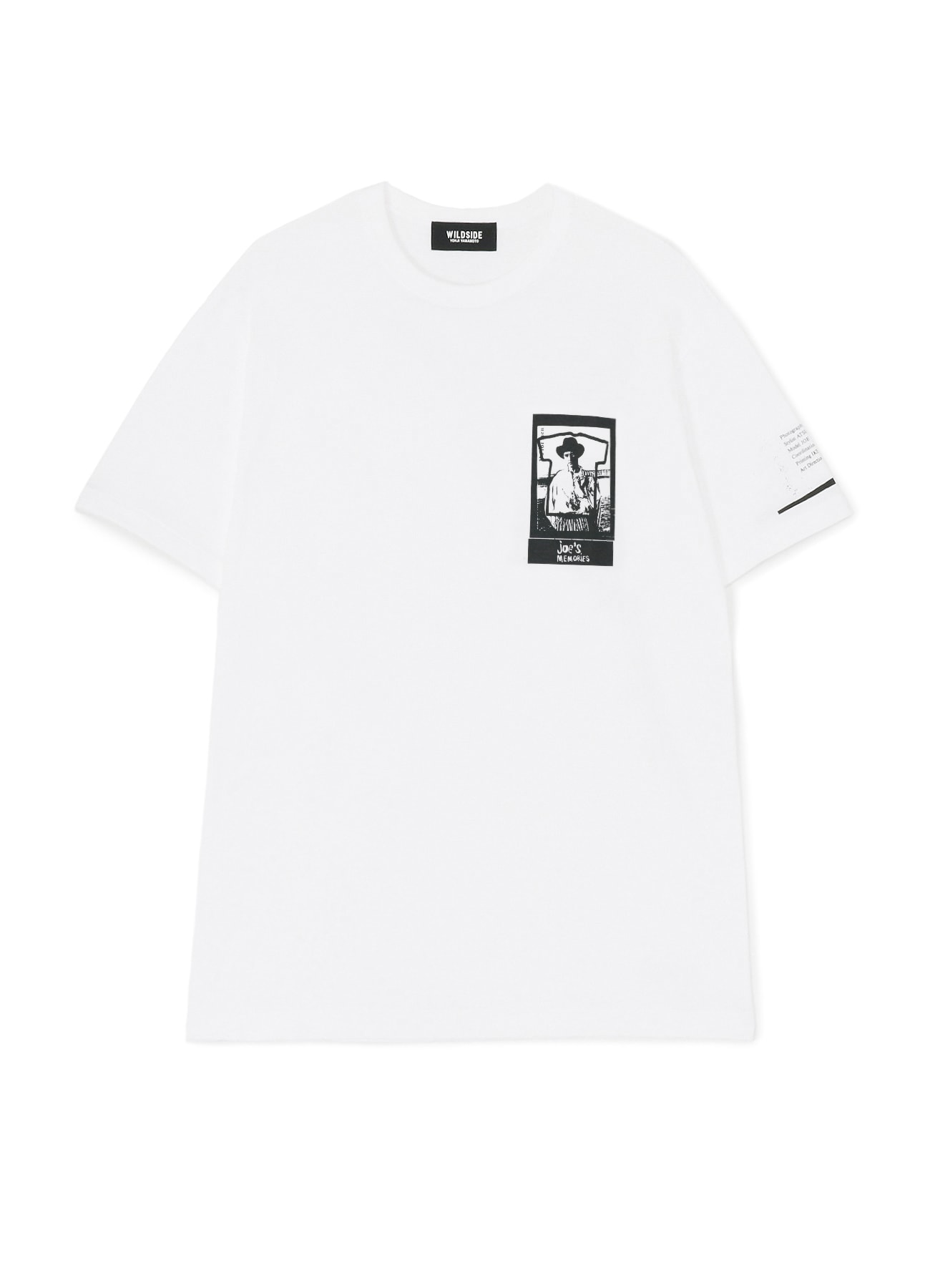 Y's for men LOOK BOOK T-shirt B(M WHITE): YOHJI YAMAMOTO｜WILDSIDE 