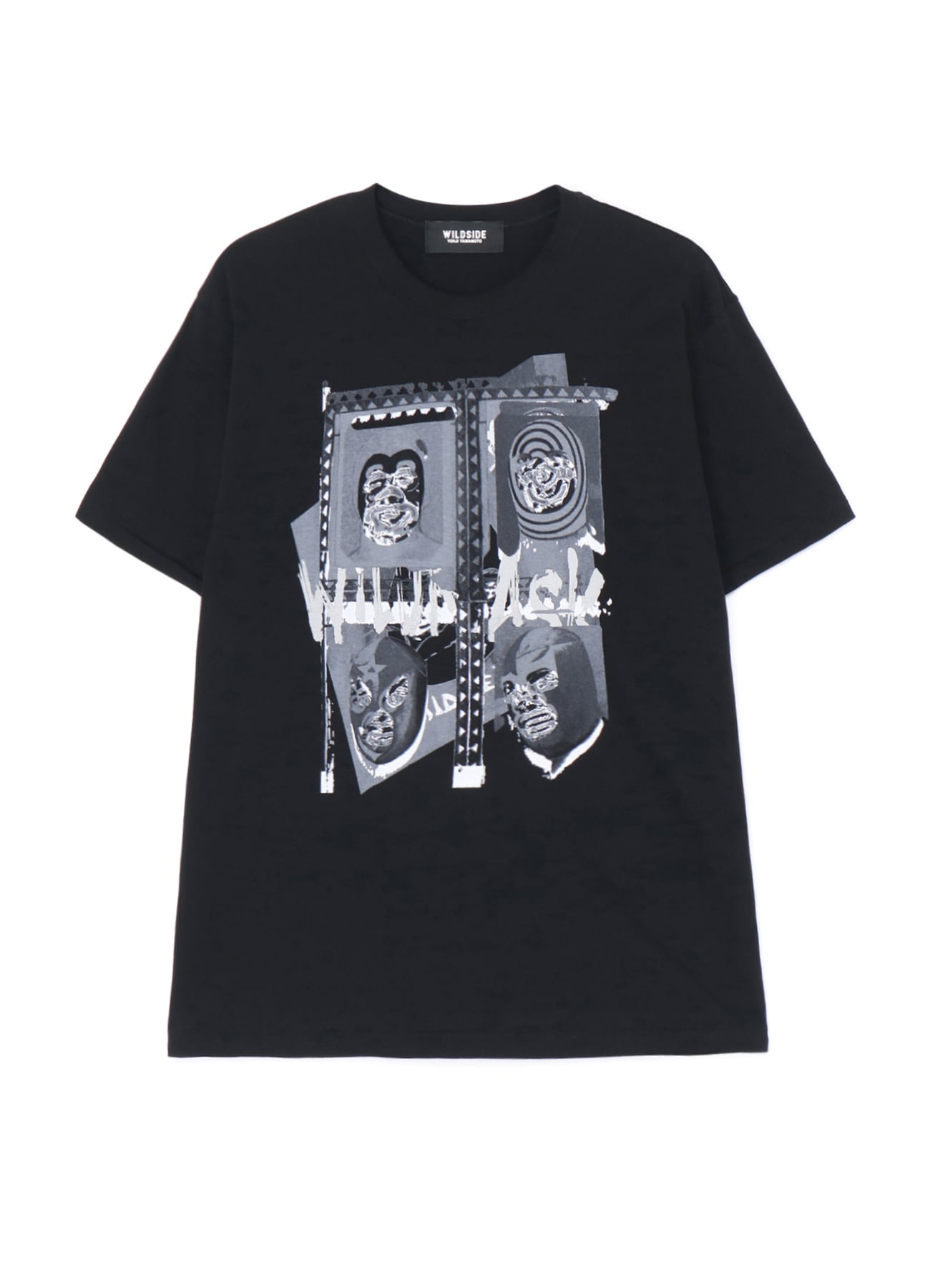 WILD MASK T-shirt B(M BLACK): YOHJI YAMAMOTO｜WILDSIDE YOHJI