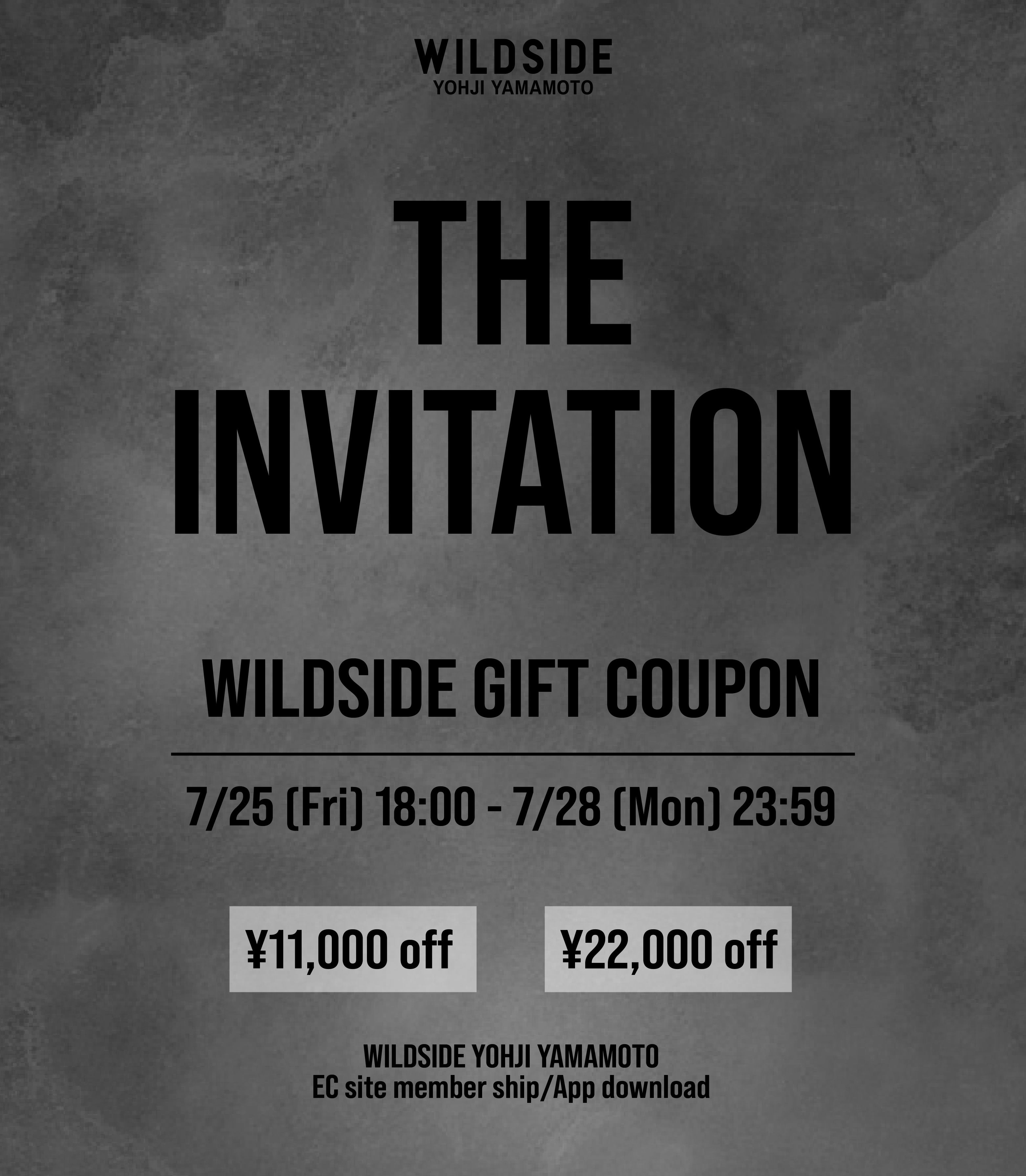 WILDSIDE YOHJI YAMAMOTO（ワイルドサイド ヨウジヤマモト