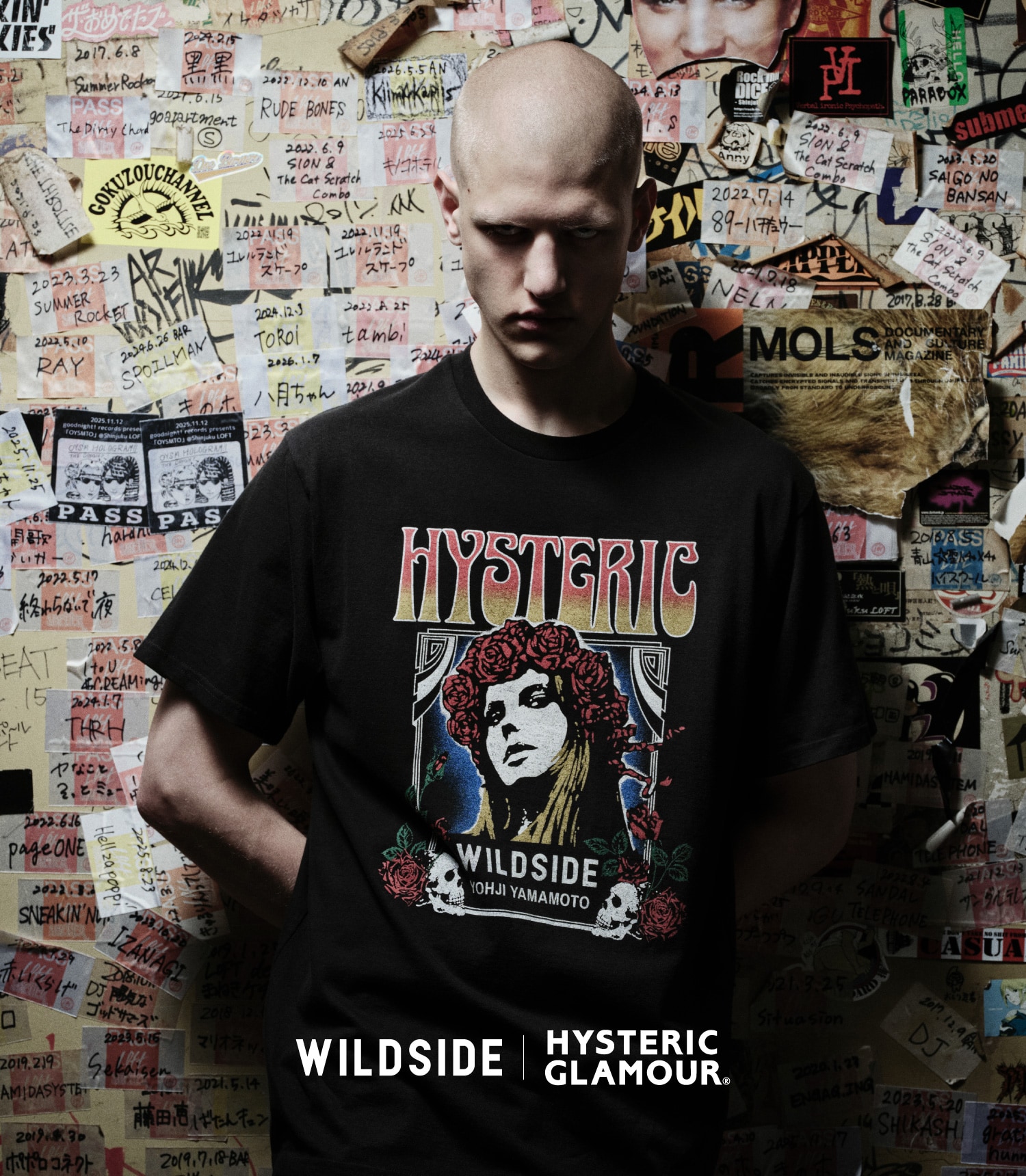 WILDSIDE ×  Man Tシャツ Mサイズ WILDSIDE YOHJI YAMAMOTO（ワイルドサイド ヨウジヤマモト）【公式通販】